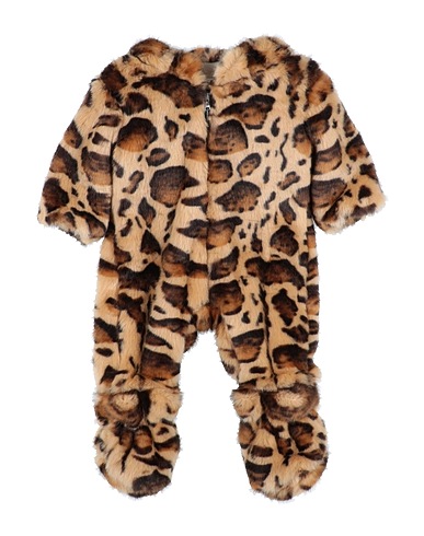 DOLCE&GABBANA Snow Wear Sand 79% Modacrylic, 16% Polyester, 5% Lambskin