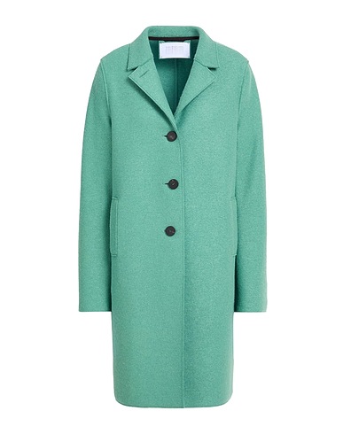 HARRIS WHARF LONDON Cappotto Verde salvia 100% Lana Vergine