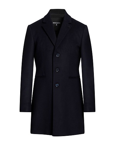 PATRIZIA PEPE Coat Midnight blue 75% Wool, 20% Polyamide, 5% Other Fibres