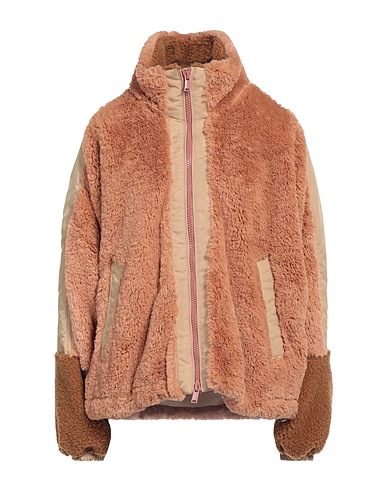OOF WEAR Teddy Coat Nocciola 100% Poliestere, Poliammide