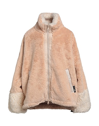 OOF WEAR Kunstpelz Beige 100% Polyester, Polyamid