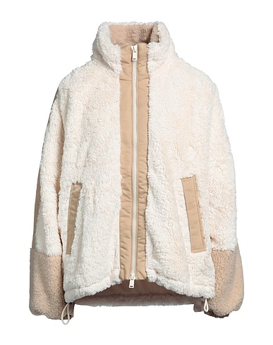 OOF WEAR Teddy Coat Avorio 100% Poliestere, Poliammide