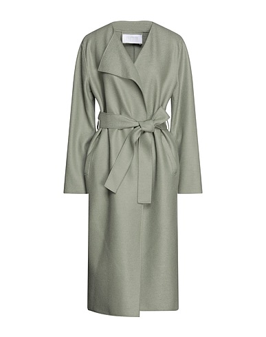 HARRIS WHARF LONDON Coat Sage green 100% Virgin Wool