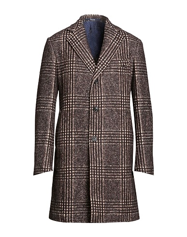 DRUMOHR Coat Dark brown 45% Wool, 45% Alpaca wool, 10% Polyamide