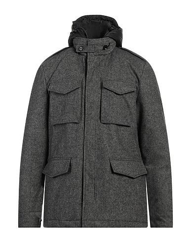 ADHOC Giubbotto Grigio 45% Lana, 45% Poliestere, 10% Altre Fibre