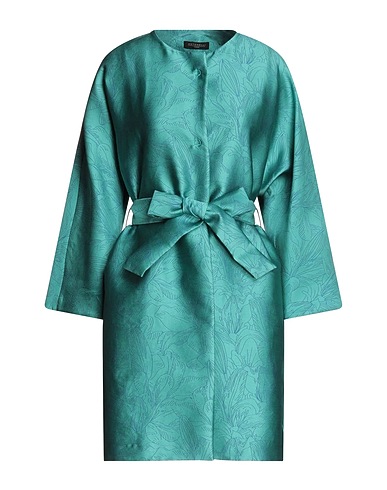 ANTONELLI Full-length jacket Turquoise 100% Polyester