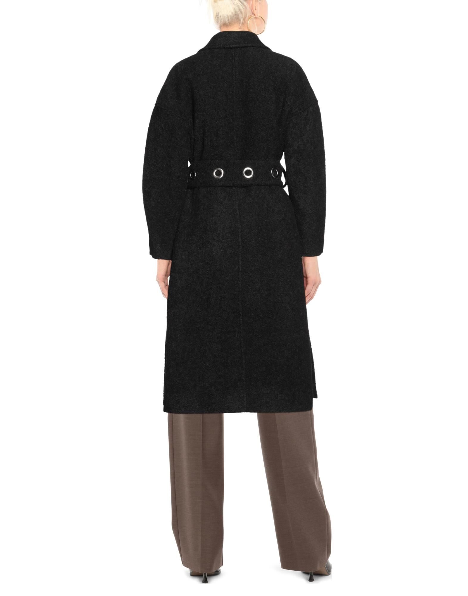 Just Cavalli スタッズデザイン ムートンロングコート