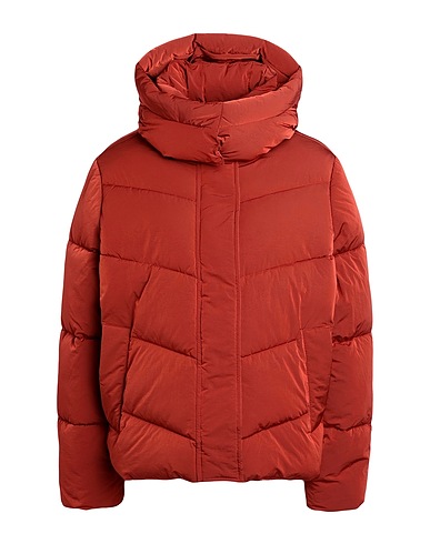 CALVIN KLEIN Shell jacket Brick red 100% Polyamide