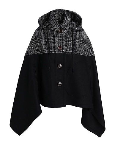 SEE BY CHLOÉ Cloak Black 74% Wool, 23% Polyamide, 3% Other Fibres