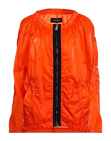 AHIRAIN Full-length jacket Orange 64% Polyurethane, 36% Polyamide
