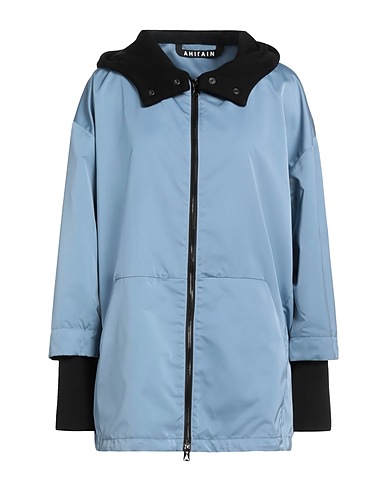 AHIRAIN Jacket Sky blue 100% Polyester, Cotton