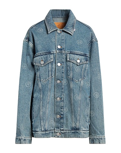 MARTINE ROSE Denim jacket Blue 100% Cotton