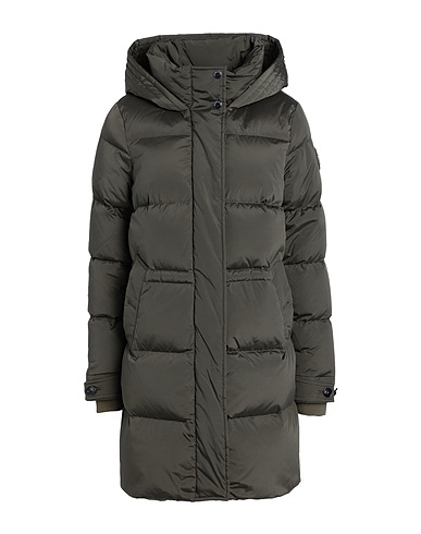 WOOLRICH Steppjacke Militärgrün 91% Polyamid, 9% Elastan