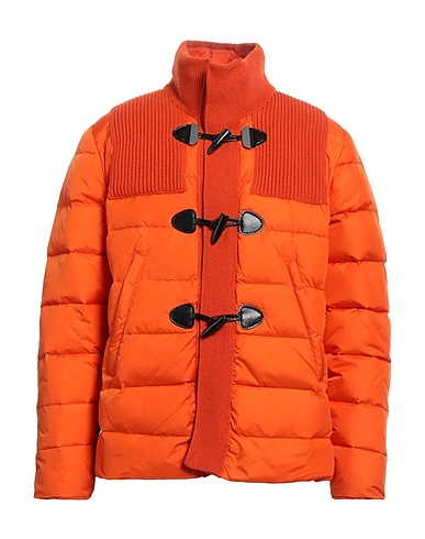 BARK Shell jacket Orange 100% Polyamide, Wool