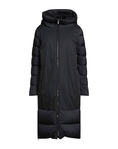 MOORER Shell jacket Midnight blue 84% Polyester, 16% Polyurethane, Polyamide