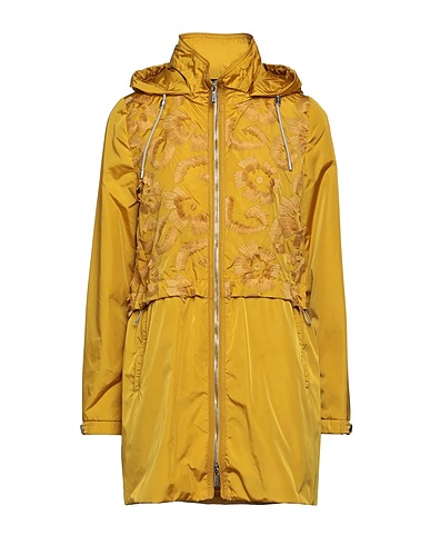 MOORER Full-length jacket Ocher 100% Polyamide