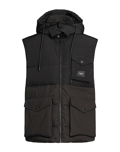 DOLCE&GABBANA Vest Black 73% Cotton, 27% Polyamide