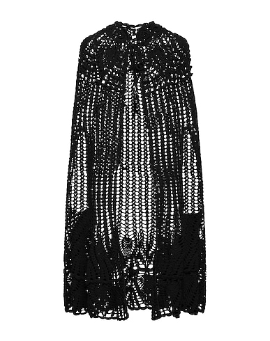 DOLCE&GABBANA Cape Schwarz 100% Schurwolle