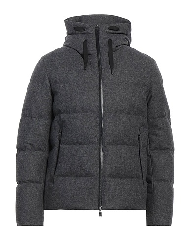HERNO Shell jacket Grey 80% Wool, 20% Polyamide, Polyester