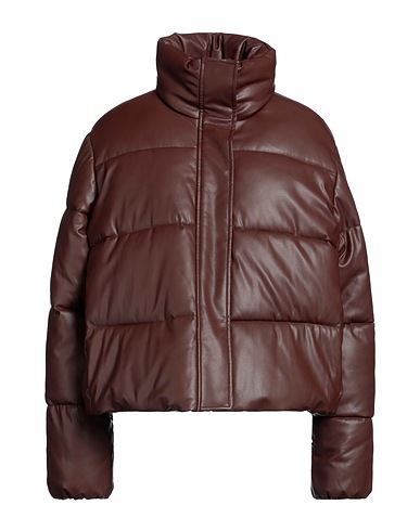 CALVIN KLEIN Shell jacket Chocolate brown 58% Polyurethane, 42% Polyester