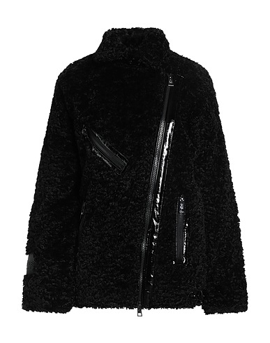 GAëLLE Paris Teddy Coat Nero 100% Poliestere