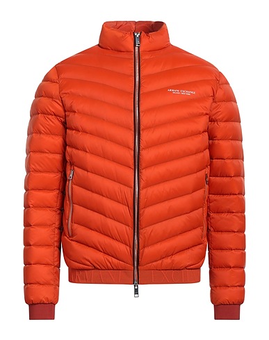 ARMANI EXCHANGE Piumino Arancione 100% Poliammide