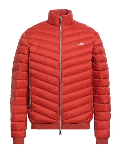 ARMANI EXCHANGE Shell jacket Rust 100% Polyamide