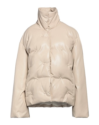 DOROTHEE SCHUMACHER Piumino Beige 65% Poliestere, 35% Poliuretano