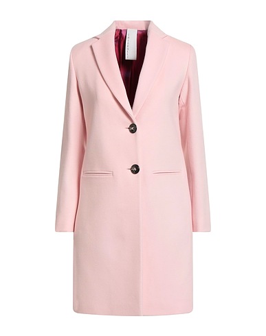 CHIARULLI Coat Pink 80% Virgin Wool, 20% Polyamide