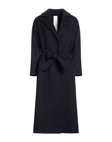 ANNIE P. Coat Midnight blue 70% Virgin Wool, 20% Polyamide, 10% Cashmere