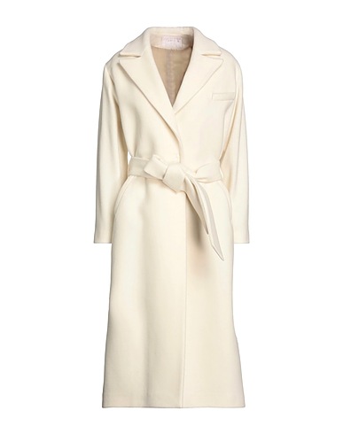 ANNIE P. Mantel Beige 70% Schurwolle, 20% Polyamid, 10% Kaschmir