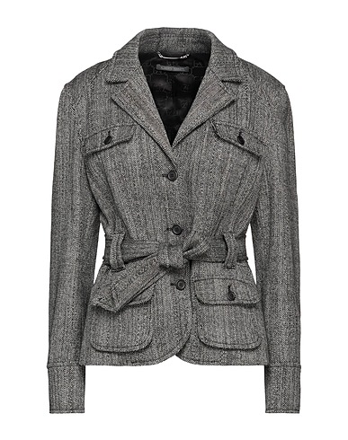 ALBERTA FERRETTI Blazer Black 100% Virgin Wool
