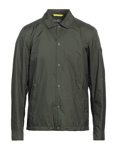 LIU •JO MAN Jacket Military green 100% Polyamide