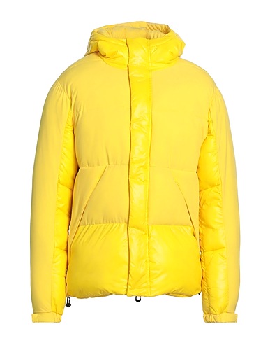 SUNS BOARDS Shell  jacket Yellow 92% Polyester, 8% Elastane