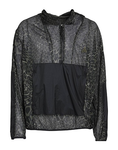 NIKE Jacket Dark green 100% Nylon