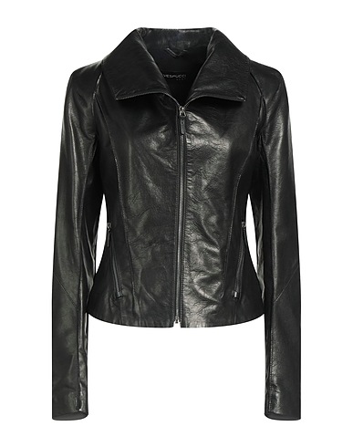VESPUCCI by VSP Jacket Black 100% Lambskin