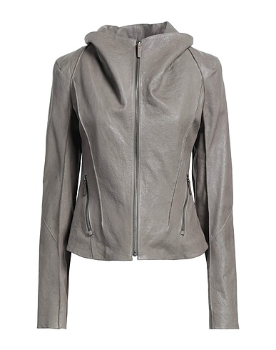 VESPUCCI by VSP Jacket Grey 100% Lambskin