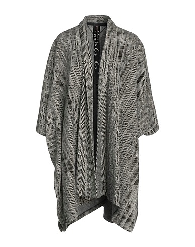 MANILA GRACE Cardigan Black 53% Polyester, 45% Cotton, 2% Elastane