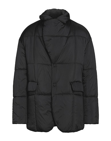 EMPORIO ARMANI Shell  jacket Black 100% Polyamide, Plastic, Polyester, Polyurethane, Silicone
