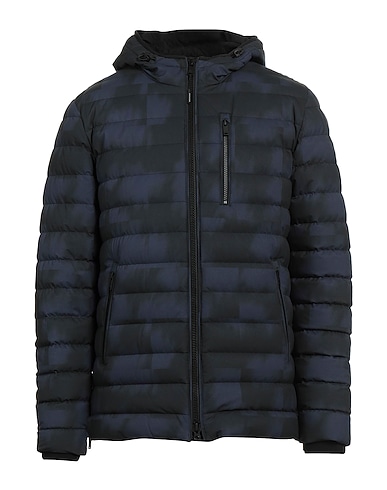 MOOSE KNUCKLES Shell jacket Midnight blue 90% Polyester, 10% Elastane