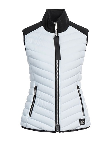 MOOSE KNUCKLES Vest Light grey 90% Polyester, 10% Elastane