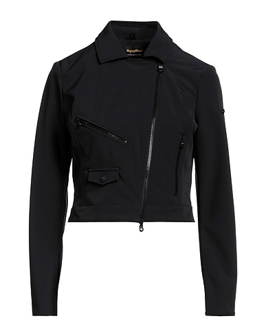 REFRIGIWEAR Giacca biker Nero 95% Poliestere, 5% Elastan