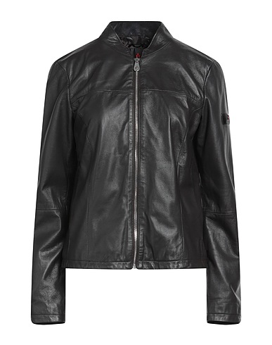 PEUTEREY Leather jacket 100% Leather