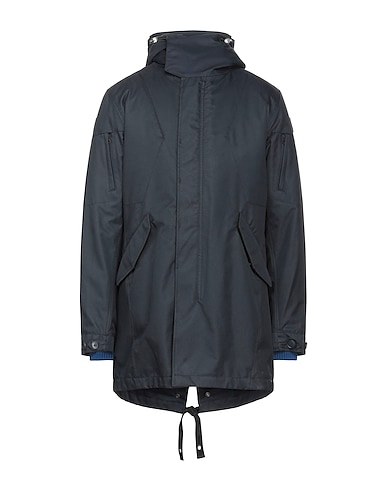SPIEWAK Coat Midnight blue 55% Cotton, 25% Nylon, 20% Polyurethane