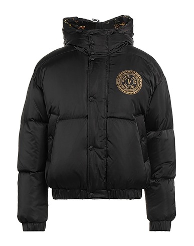 VERSACE JEANS COUTURE Shell jacket Black 100% Polyester