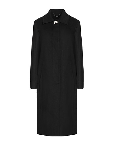 FERRAGAMO Coat Black 65% Cashmere, 35% Virgin Wool