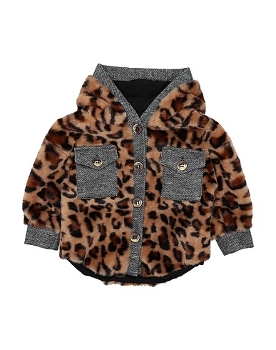 U+É Teddy Coat Sand 100% Polyester