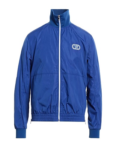 VALENTINO GARAVANI Bomber Blu china 100% Poliammide, Poliestere, Elastan