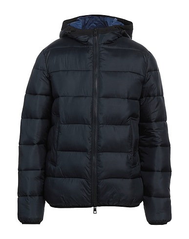 JOHN BARRITT Shell jacket Midnight blue 100% Polyester, Cotton, Polyamide