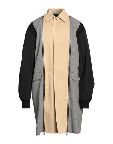 DSQUARED2 Coat Beige 100% Wool, Cotton, Elastane, Polyester, Acrylic